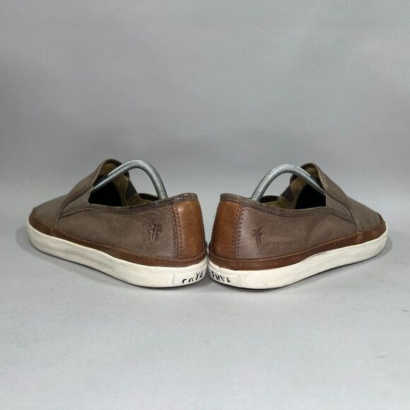 Frye Men's Size 10 Gavin Brown Leather Slip On Shoes - Picture 7 of 11